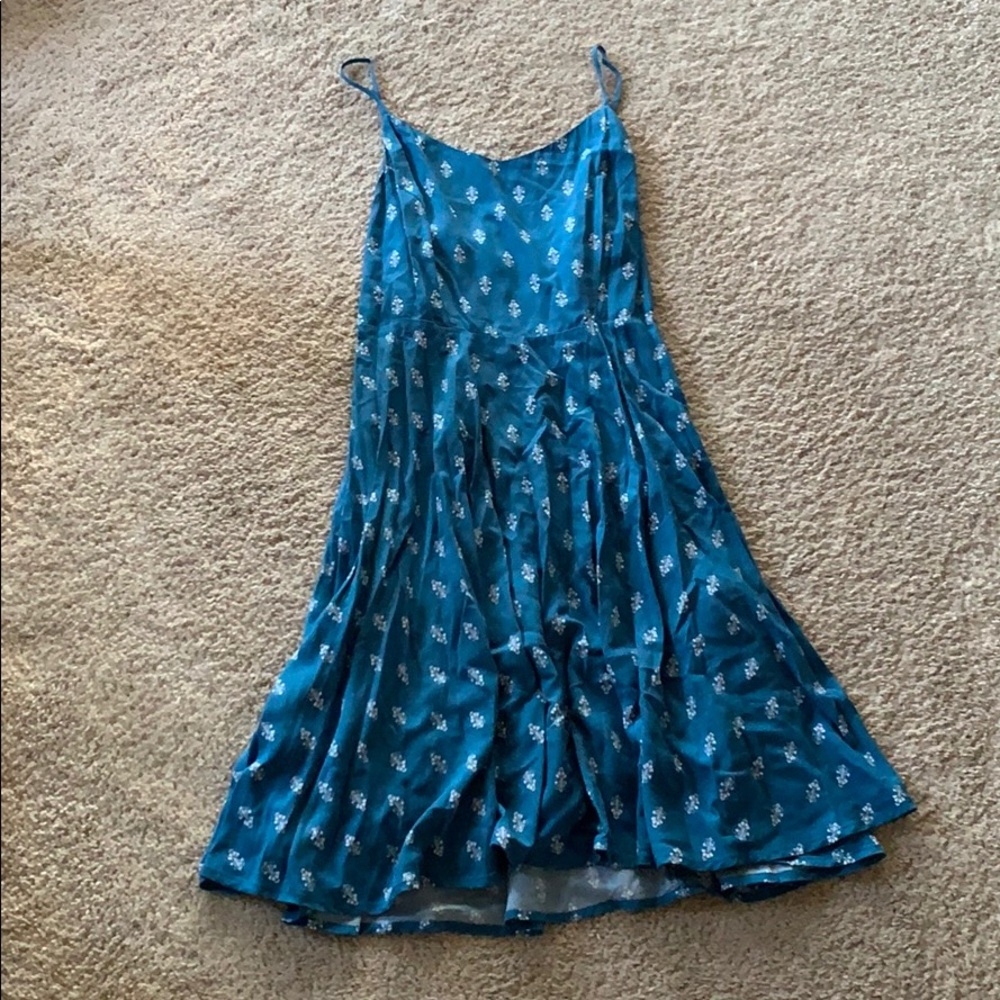 Teal Blue Sun dress